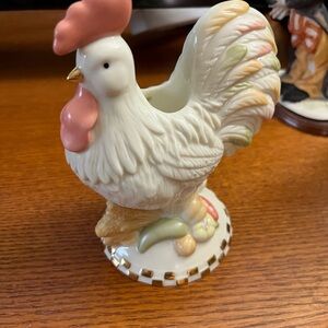 Lenox Ivory China Candlesticks. The Rise & Shine Collection, Retired.